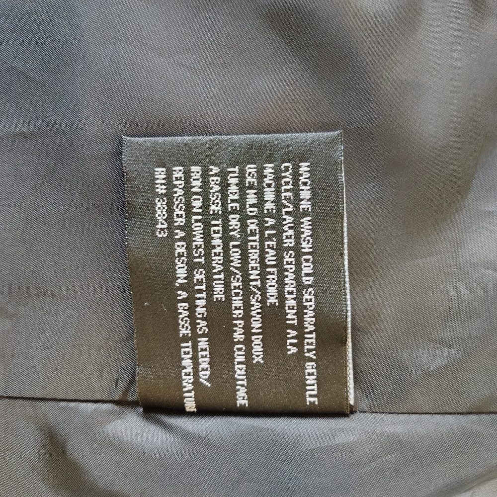 DKNY Black Trench Coat Classic M - Picture 8 of 12